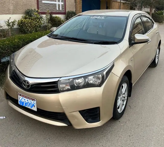 Toyota Corolla GLI model 2016