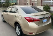 Toyota Corolla GLI model 2016