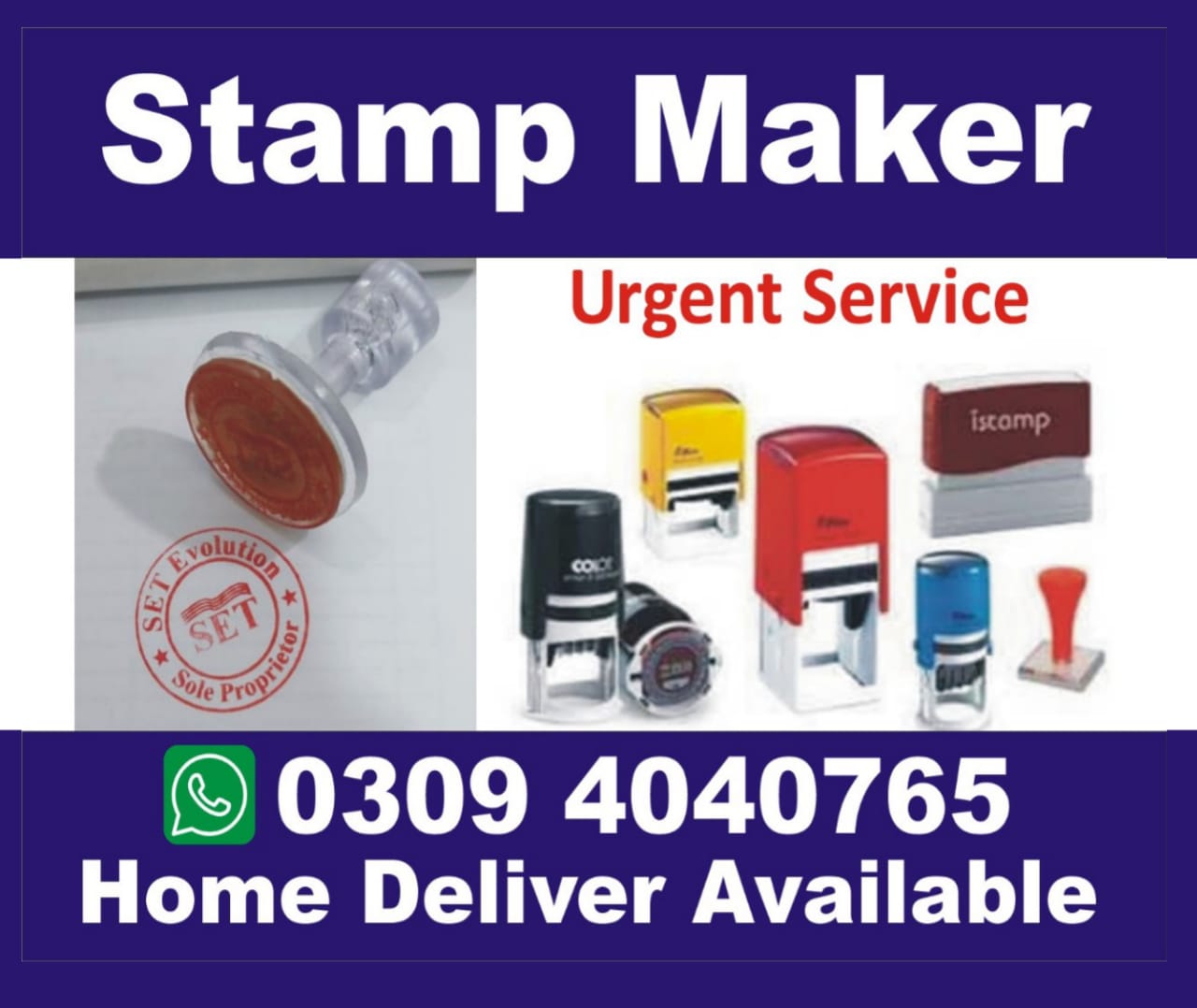 Paper Embossed Stamp Maker Let