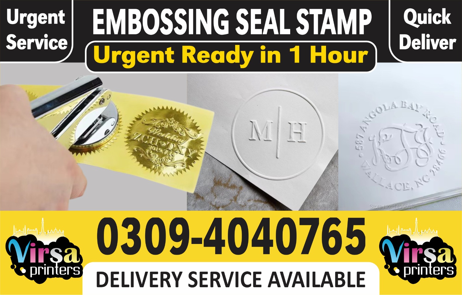 Paper Embossed Stamp Maker Let